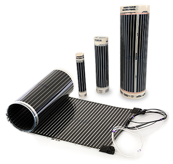 FilmHeat and RetroHeat heating elements The thin FilmHeat heating element.